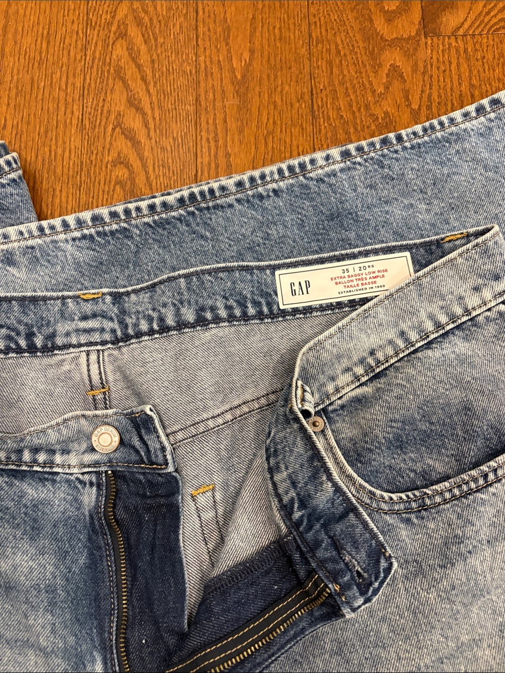 Gap Baggy Wide Leg Jeans - Picture 5 of 6